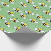 ハニービー ラッピングペーパー (角)