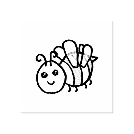 ハニービー ラバースタンプ (インプリント)