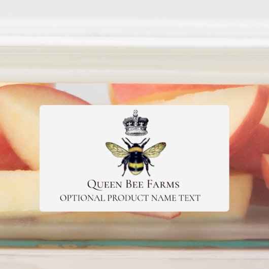 ハニービー ラベル (貼付)