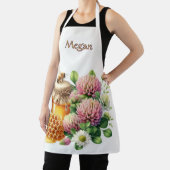 ハニービー レッドクローバー ユアネーム エプロン (インサイチュ)