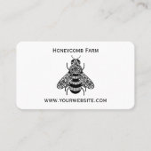 ハニービー 名刺 (正面)