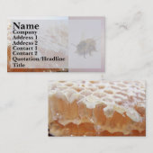 ハニービー 名刺 (正面/裏面)