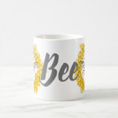 ハニービー（昆虫）マルハナバチトレンディー夏と春 コーヒーマグカップ (中央)