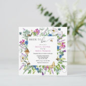 ハニービー |花嫁のブライダルシャワー 招待状 (スタンド正面)