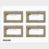 ハニービー 長方形シール (シート)