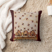 ハニービー,養蜂家 クッション (ブランケット)