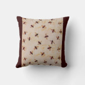 ハニービー,養蜂家 クッション (裏面)