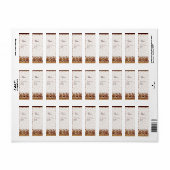 ハニービー，養蜂家 ラベル (フルシート)