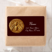 ハニービー，養蜂家 ラベル (インサイチュ)