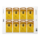 ハニービー，養蜂家 ラベル (フルシート)