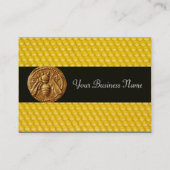 ハニービー，養蜂家 名刺 (裏面)