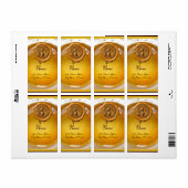 ハニービー，養蜂家，養蜂用ワックスEAL ラベル (フルシート)