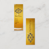 ハニービー,養蜂家/養蜂用品 スキニー名刺 (正面/裏面)