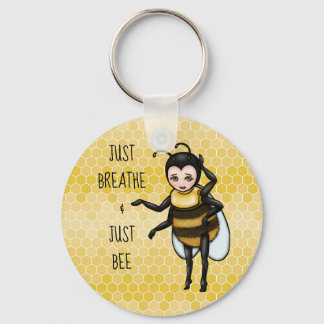ハニービーJust Breaks & Just Bee Keychain キーホルダー