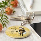 ハニービーJust Breaks & Just Bee Keychain キーホルダー (側面)