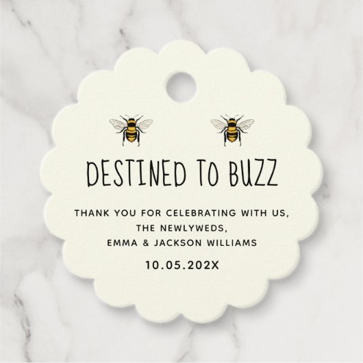 ハニーフェアタグ | 純粋な蜂蜜 フェイバータグ (正面)