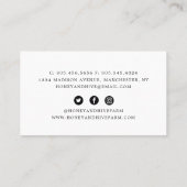 ハニーフレッシュローカル名刺 名刺 (裏面)