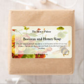 ハニーフローラルビーソープ製品パッケージラベル ラベル (インサイチュ)