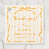 ハニーブライダルシャワー フェイバータグ (正面)