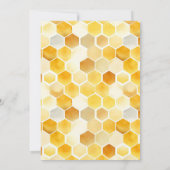 ハニーベアが一誕生日 招待状 (裏面)