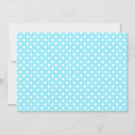 ハニーベアとのまわりに誕生会 サンキューカード (裏面)