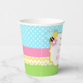 ハニーベアとのまわりに誕生会 紙コップ (右)