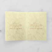 ハニーベアカスタムグリーティングカード カード (内部)