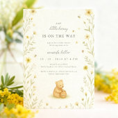 ハニーベアフローラベビー誕生日 招待状