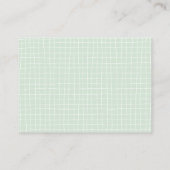 ハニーベアーおむつラッフルエンクロージャカード エンクロージャーカード (裏面)