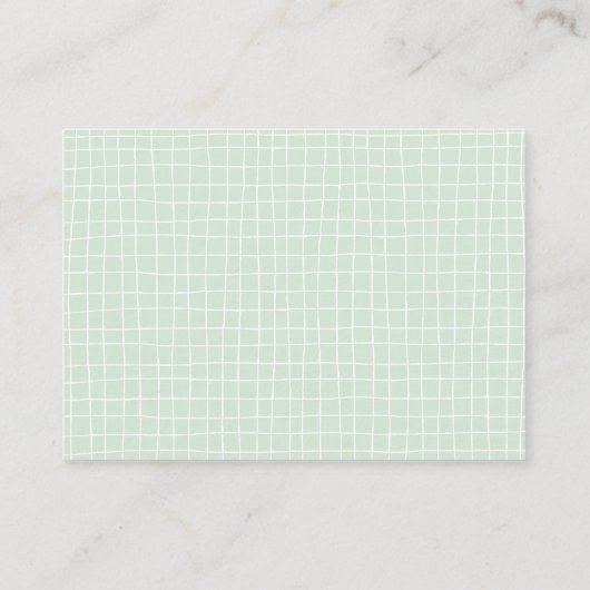 ハニーベアーおむつラッフルエンクロージャカード エンクロージャーカード (裏面)