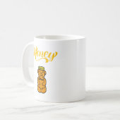 ハニーベアーのペット名 コーヒーマグカップ (正面左)