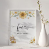 ハニーベアーは赤ちゃんシャワーを好む ポスター