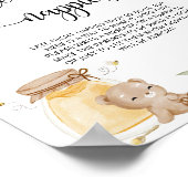 ハニーベアーナイトナプパイズポスター ポスター (角)