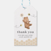 ハニーベアーファースト・ビー ギフトタグ (正面)