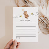 ハニーベアーファーストBee-dayタイムカプセルノートカード シーズンカード