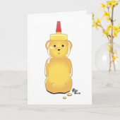 ハニーベアーマザーズデイカード カード (黄色い花)