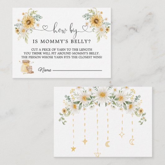 ハニーベアーママのベリーエンクロージャカードの大きさ エンクロージャーカード (正面/裏面)