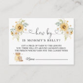 ハニーベアーママのベリーエンクロージャカードの大きさ エンクロージャーカード (正面)