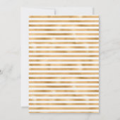 ハニーベア我々は赤ちゃんシャワーを待つことができる 招待状 (裏面)