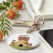 ハニーベア キーホルダー (側面)