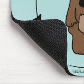 ハニーベア – リサイクラー マウスパッド (コーナー)