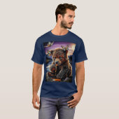 ハニーベア&蝶 Tシャツ (正面フル)