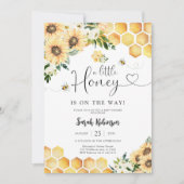 ハニーベイビーシャワーの招待状 招待状 (正面)