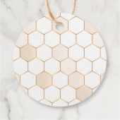 ハニーベイビーシャワープレゼントタグ フェイバータグ (裏面)