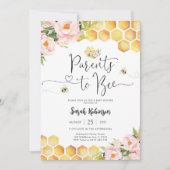 ハニーベイビーシャワー招待状 招待状 (正面)