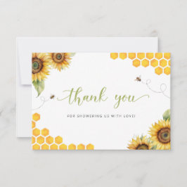 ハニーベビーシャワーありがとう カード