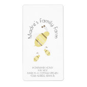 ハニーホームメイドファームビジネス ラベル (正面)