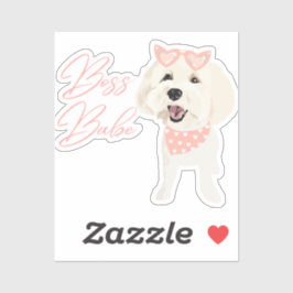 ハニーボスベカスタムーカットビニールシール シール