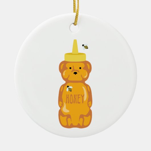 ハニーボトル セラミックオーナメント (正面)