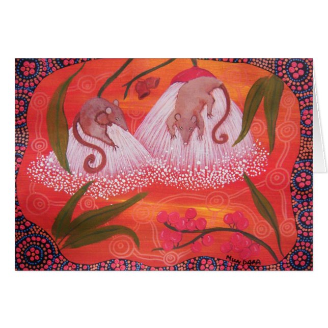 ハニーポストサムカード (正面横)